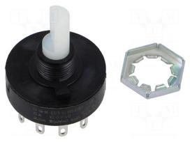 Switch: rotary | Pos: 4 | 2.5A/250VAC | 0.5A/125VDC | screw | R | -30÷95°C