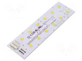 LED strip | W: 49.5mm | L: 172.2mm | No.of diodes: 12 | CRImin: 70 | 4000K