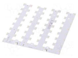 LED strip | W: 247.7mm | L: 260mm | No.of diodes: 64 | CRImin: 80 | 4000K