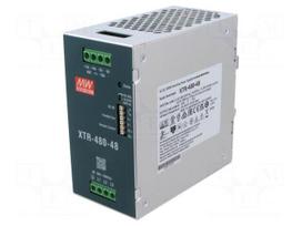 Power supply: switching | for DIN rail | 480W | 48VDC | 0÷10A | OUT: 1
