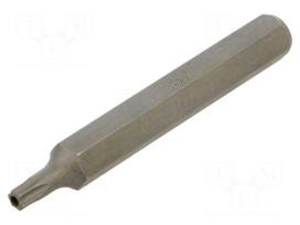 Screwdriver bit | Torx® with protection | T27H | Socket size: 10mm