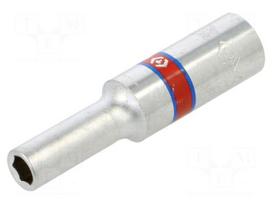 Socket: 6-angles | inch,socket spanner | HEX 3/16" | 1/4" | 50mm | long