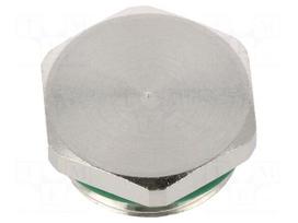 Stopper | M32 | 1.5 | IP68 | brass | Plating: nickel | V-NE-Ms | Seal: FKM