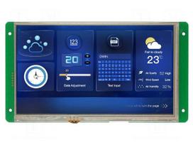 Display: TFT | 7" | 1024x600 | Illumin: LED | 16MBFLASH | RGB | 250cd/m2