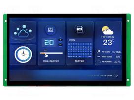 Display: TFT | 10.1" | 1024x600 | Illumin: LED | 16MBFLASH | RGB | 8pin,SD