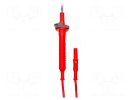 Test leads | 1kV | 20A | probe tip x2,banana plug 4mm x2 | Len: 1.5m