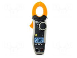 Meter: multifunction | digital,AC pincers type | LCD | Øcable: 30mm