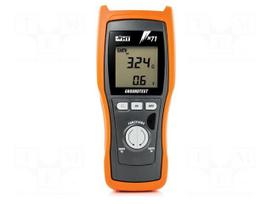 Meter: grounding resistance | LCD