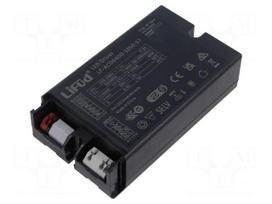 Power supply: switching | LED | 40W | 17÷57VDC | 200mA÷1.05A | IP20