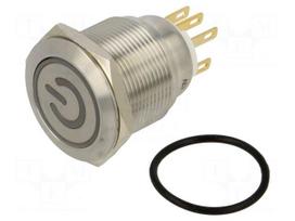 Switch: vandal resistant | Pos: 2 | SPDT | 3A/220VAC | 5A/24VDC | IP65