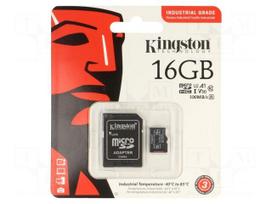 Memory card | microSDHC,microSDXC | 16GB | industrial | R: 100MB/s
