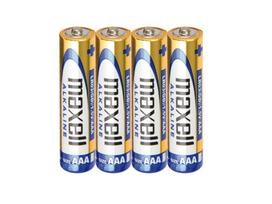 Akumuliatoriai ir baterijos // AA, AAA ir kitų dydžių baterijos, įkrovikliai – galima užsakyti // 88963# Bateria alkaliczna aaa 1.5 maxell 4szt.
