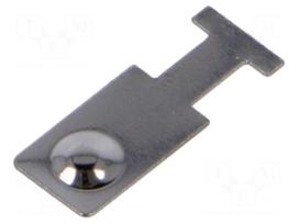 Button-like contact | A23,A27,AAA,AAAA,N | Batt.no: 1 | PCB,THM