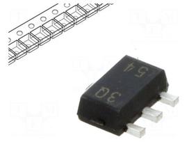 IC: voltage reference source | 2.495V | ±2.2% | SOT89 | reel,tape