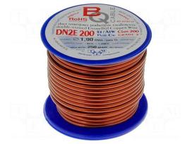 Coil wire | double coated enamelled | 1.9mm | 0.25kg | -65÷200°C