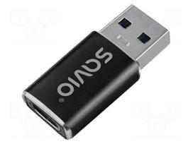 Adapter | OTG,USB 3.1 | USB A plug,USB C socket | Features: PnP