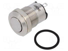 Switch: vandal resistant | Pos: 2 | SPST-NO | 2A/36VDC | IP65 | OFF-ON