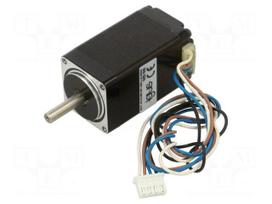 Motor: DC | 2-phase,bipolar,stepper | 24÷48VDC | 0.12Nm | IP40 | 1.4A