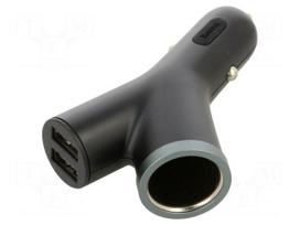 USB power supply | car lighter socket x1,USB A socket | 40W | 5A