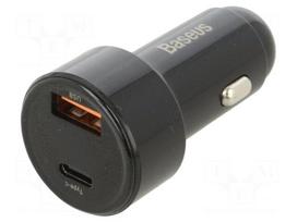 USB power supply | USB A socket,USB C socket | Sup.volt: 12÷24VDC