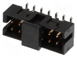Connector: PCB-cable/PCB | socket | male | PIN: 14 | Milli-Grid | THT
