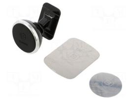 Car holder | silver | for dashboard | Features: magnetic holder