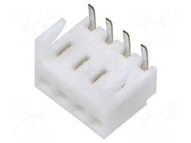 Connector: wire-board | socket | female | PIN: 4 | right | for cable | THT