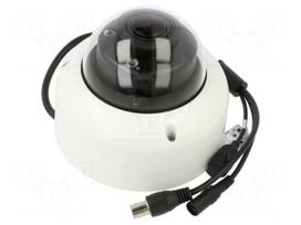 IP CCTV camera | twistable | Dim: Ø126x100mm | IP67 | Angle: 113÷47°