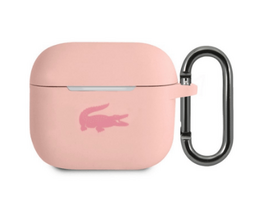 Lacoste Liquid Silicone Glossy Printing Logo Case for Apple AirPods 3
