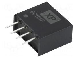 Converter: DC/DC | 1W | Uin: 21.6÷26.4VDC | Uout: 12VDC | Iout: 84mA