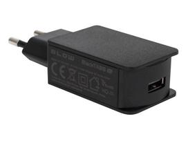 Mobilieji telefonai ir priedai // USB tinklo įkrovikliai // 76-032# Ładowarka sieciowa gniazdo usb 2a czarna