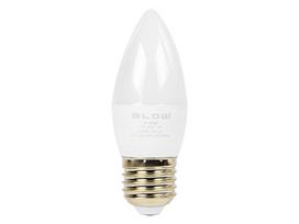 LED apšvietimas // Šviestuvai iš naujų pristatymų // 87-404# Żarówka led  e27 c37 eco 7w b.neutralna świeczka