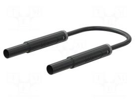 Test lead | 19A | banana plug 4mm,both sides | insulated | Len: 2m