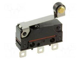Microswitch SNAP ACTION | 2A/250VAC | 2A/30VDC | SPDT | ON-(ON) | IP67
