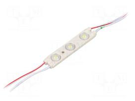 LED | white | 9500K | 1.2W | 120lm | IP67 | 160° | No.of diodes: 3 | -25÷60°C