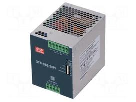 Power supply: switching | for DIN rail | 960W | 24VDC | 0÷40A | OUT: 1