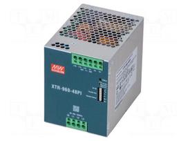 Power supply: switching | for DIN rail | 960W | 48VDC | 0÷20A | OUT: 1