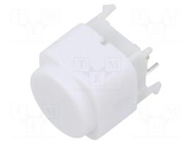 Switch: keypad | SPST | 0.03A/28VDC | LED | yellow | THT | Leads: for PCB