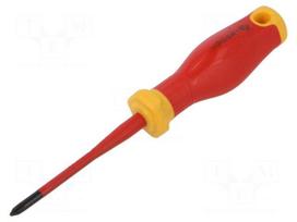 Screwdriver: insulated | Phillips | PH1 | 80mm | 1kVAC