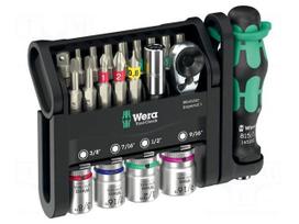 Tools set: general purpose | hex key,Phillips,slot,Torx® | 1/4"