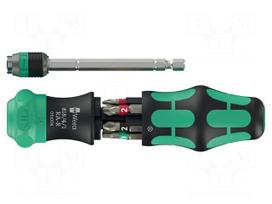 Screwdriver: universal-set | with ratchet | Kraftform Kompakt 20