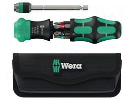 Screwdriver: universal-set | with ratchet | Kraftform Kompakt 20