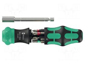 Screwdriver: universal-set | with ratchet | Kraftform Kompakt 28