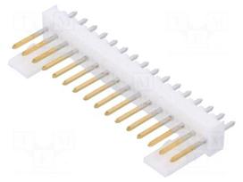 Connector: wire-board | socket | male | PIN: 16 | KK 254 | straight | THT