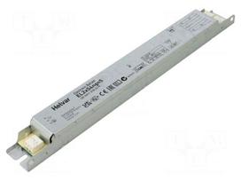 Electronic ballast | 220÷240VAC | 40A | HF | 115W | 280x30x21mm | OUT: 2