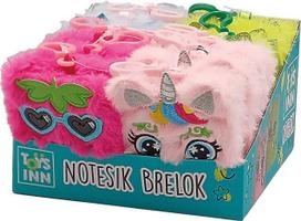 Žaidimų zona | PC | Konsolės | Priedai // Žaislai ir žaidimai vaikams // Notesik brelok display mix 12 sztuk