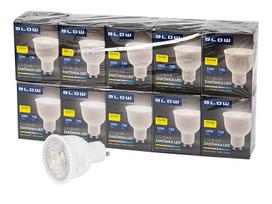 LED apšvietimas // Šviestuvai iš naujų pristatymų // 87-417# Żarówka led  gu10 10w 230v b.neutralna 10szt