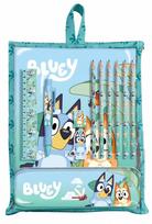 Pieštukai // Paprasti pieštukai // Zestaw piśmienniczy 12 elementów bluey