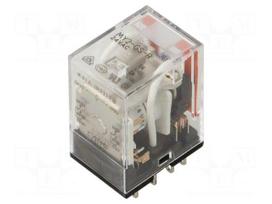 Relay: electromagnetic | DPDT | Ucoil: 24VAC | Icontacts max: 10A