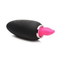 XR Brands XR Brands Lickgasm Mini Pink - 10-Mode Suction & Licking Device
